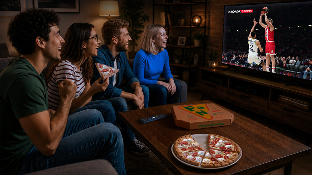 Δωρεάν στα Novasports το Final Four της EuroLeague με δώρο πίτσα Pizza Fan