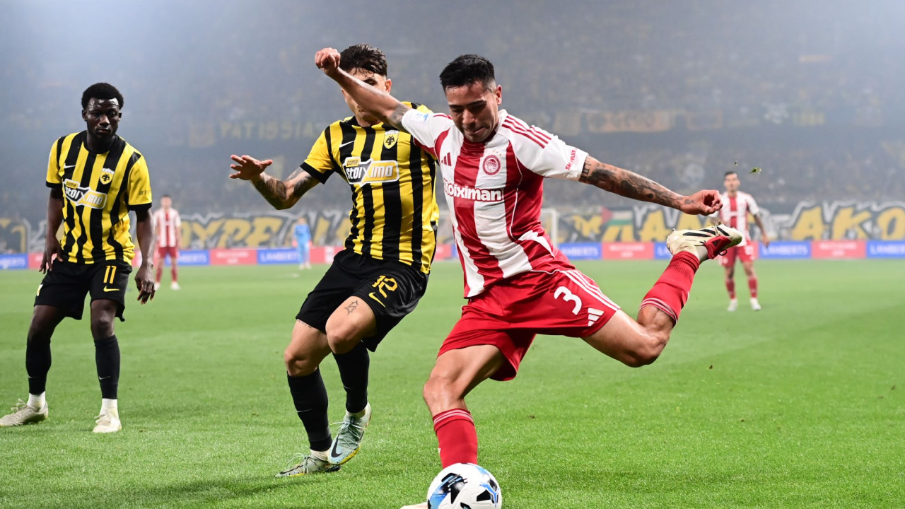 ΑΕΚ - Ολυμπιακός 1-1: Όρθια η πρωταθλήτρια, στο Champions League οι «ερυθρόλευκοι»