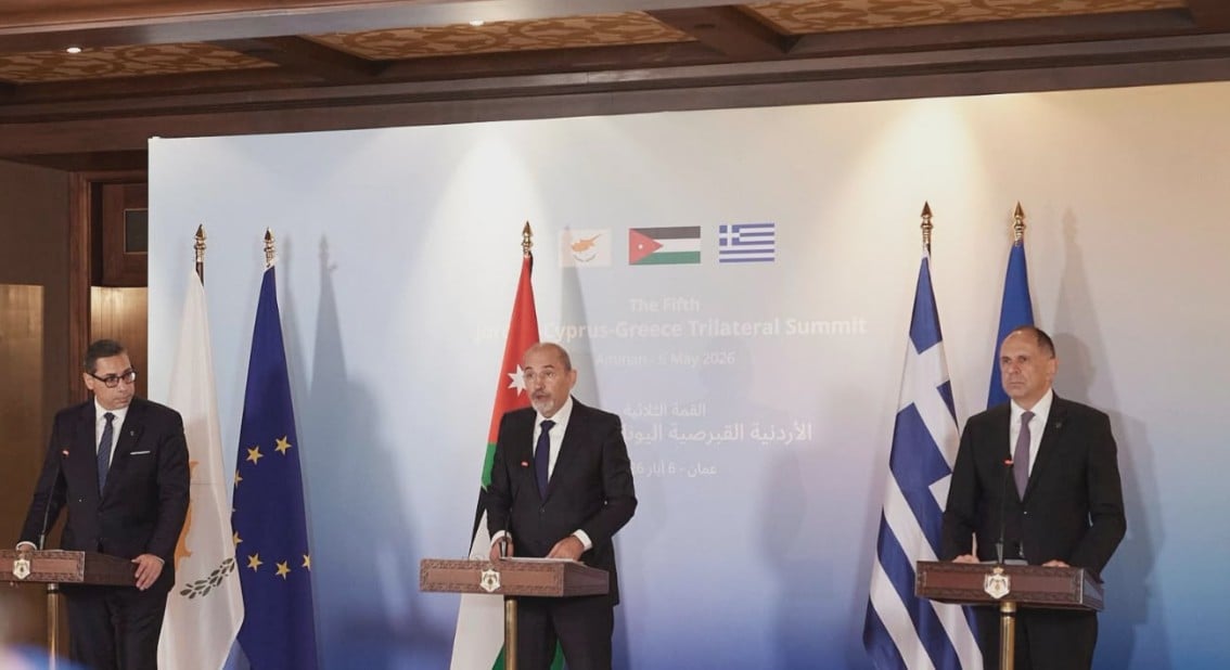 Γεραπετρίτης μετά την τριμερή στο Αμμάν: Ύψιστης σημασίας η αποκλιμάκωση στο Ιράν