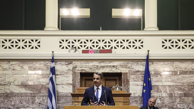 Live η ομιλία του Κυριάκου Μητσοτάκη στη συνεδρίαση της Κ.Ο. της ΝΔ