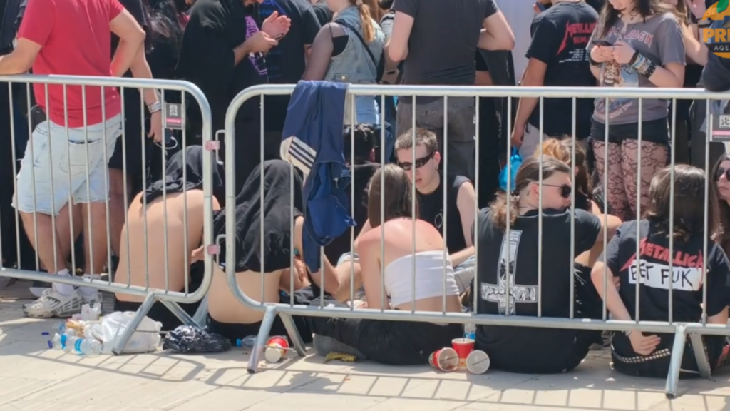 «Πυρετός» για τους Metallica: Ουρές εκατοντάδων μέτρων στο ΟΑΚΑ, από το μεσημέρι