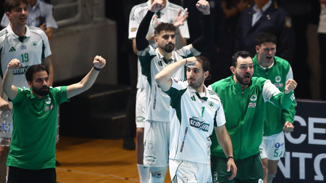 Volley League: Ο Παναθηναϊκός 3-1 τον ΠΑΟΚ, σήκωσε το 22o πρωτάθλημα