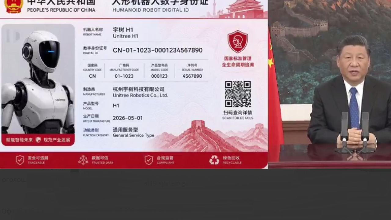 Κίνα: Ανακοίνωσε εθνική ταυτότητα για τα ανθρωποειδή ρομπότ