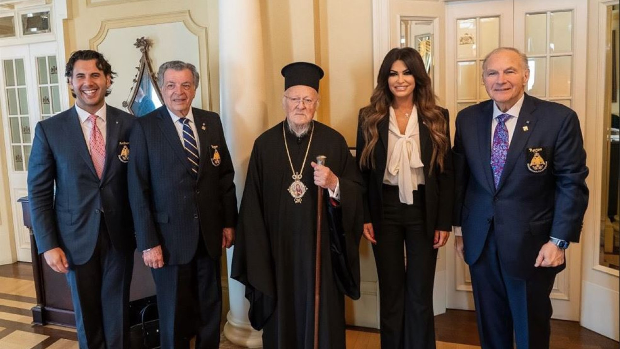 Συνάντηση της Κίμπερλι Γκιλφόιλ με τον Οικουμενικό Πατριάρχη