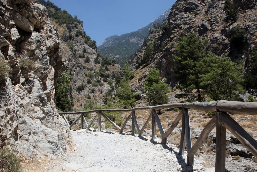 Κλειστό το Φαράγγι της Σαμαριάς για λόγους ασφαλείας