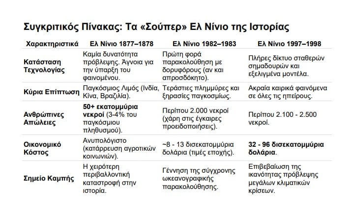 Θα αντέξει ο πλανήτης το νέο «σούπερ» Ελ Νίνιο;