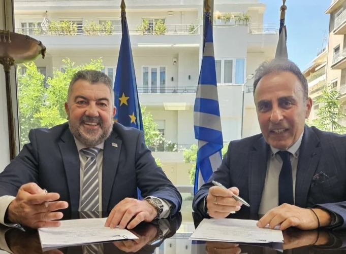 Υπογραφή Συμφωνητικού Συνεργασίας μεταξύ του Βιοτεχνικού Επιμελητηρίου Αθήνας και του Λογιστικού Συλλόγου Αθηνών