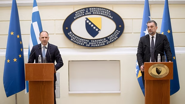 Γεραπετρίτης στο Σεράγεβο: Ψηλά στην ατζέντα της ελληνικής Προεδρίας του Συμβουλίου η ένταξη των Δυτικών Βαλκανίων στην ΕΕ