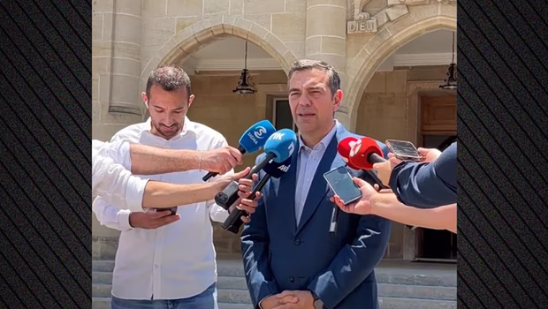 Τσίπρας: Η επίλυση του Κυπριακού στη βάση των αποφάσεων του ΟΗΕ, πιο σημαντική από ποτέ σε εποχή πολέμων