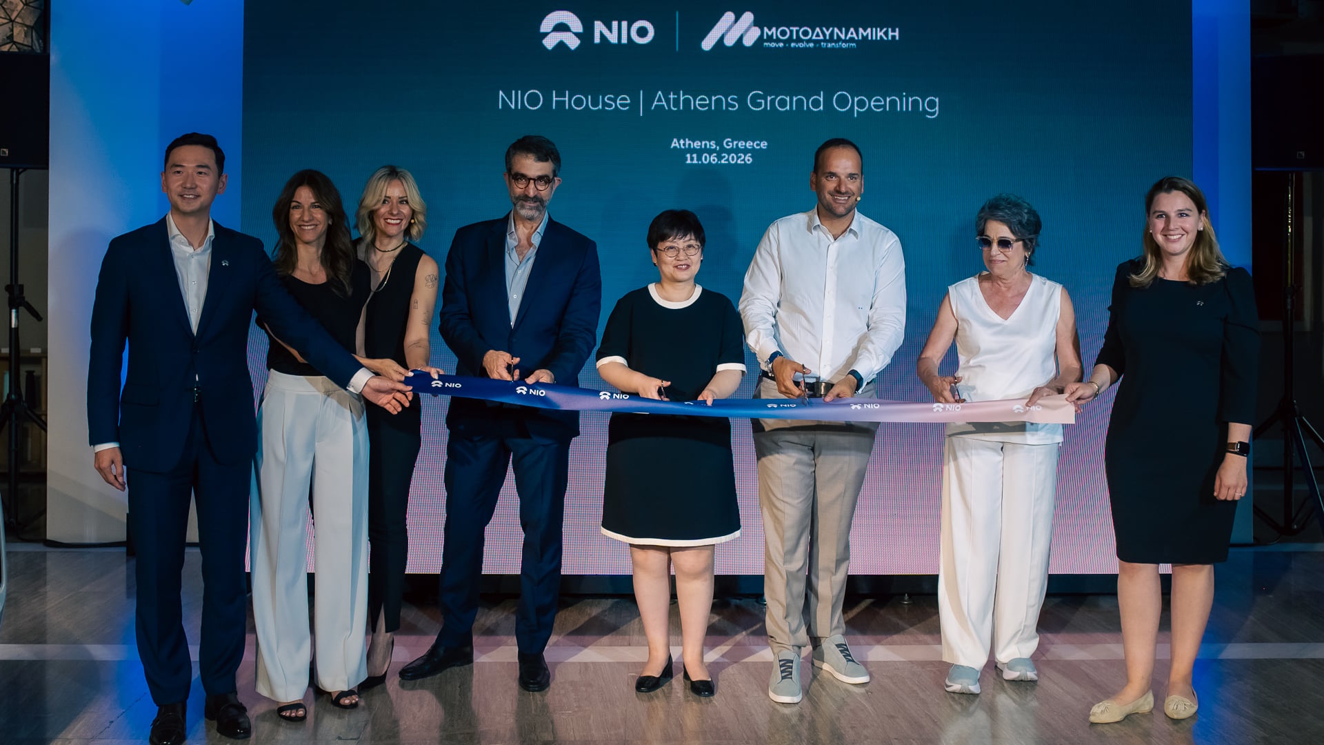 Το NIO House Athens άνοιξε τις πόρτες του