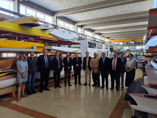 PPA president Han Chao visits the School of Naval Architecture and Marine Engineering