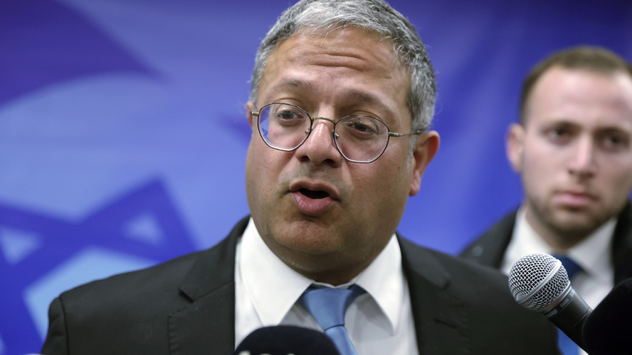 Μπεν-Γκβιρ: «Μέγα λάθος» η συμφωνία με το Λίβανο