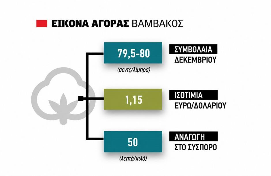 Βάση 80 σεντς στο βαμβάκι, η ποιότητα θα ανταμειφθεί φέτος