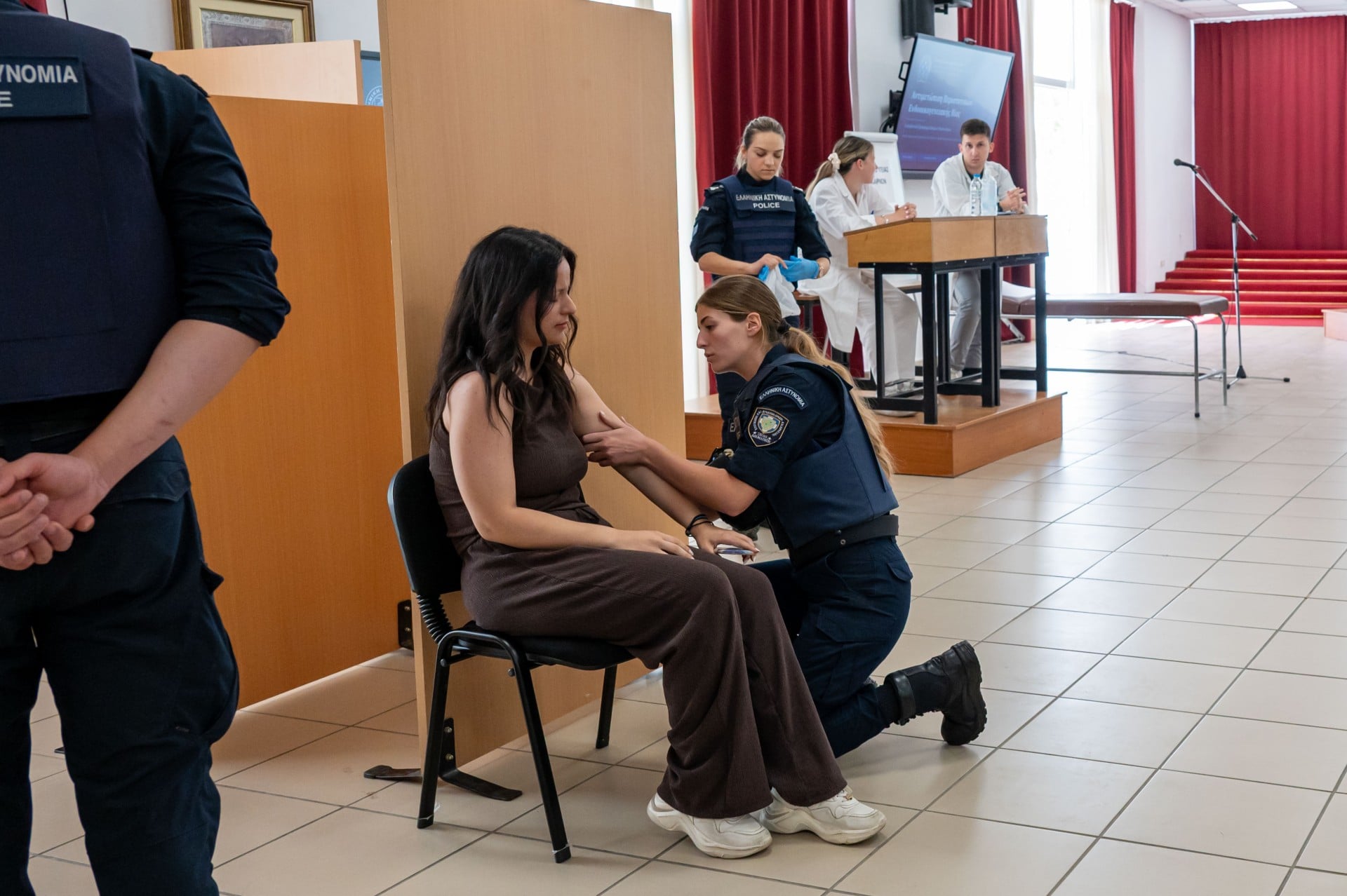 Άσκηση διαχείρισης περιστατικού στη Σχολή Αξιωματικών ΕΛ.ΑΣ.