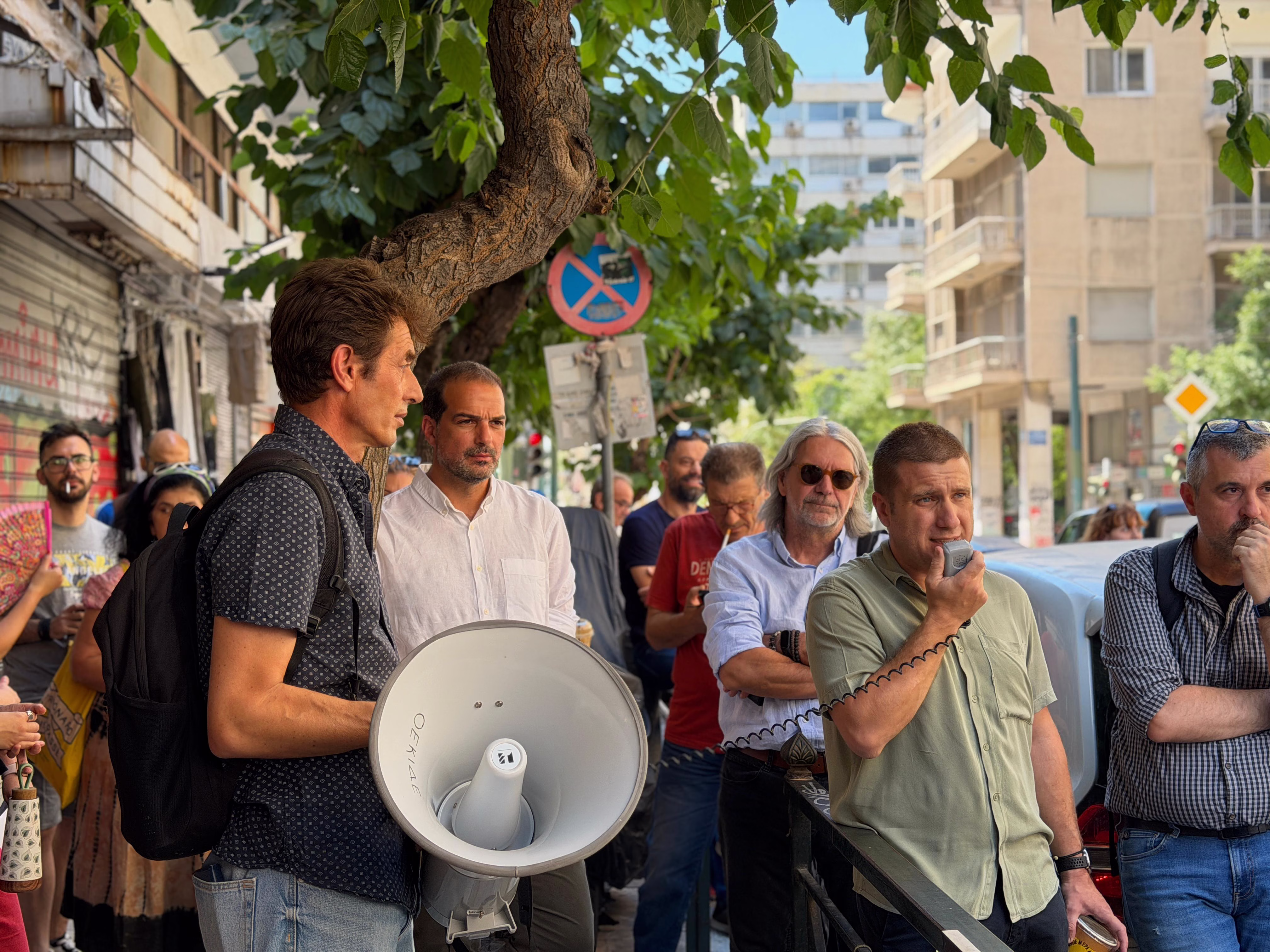 Στην κινητοποίηση των εργαζομένων σε πρόληψη και απεξάρτηση ο Σακελλαρίδης - «Βρίσκονται στον δρόμο εξαιτίας της κυβέρνησης»