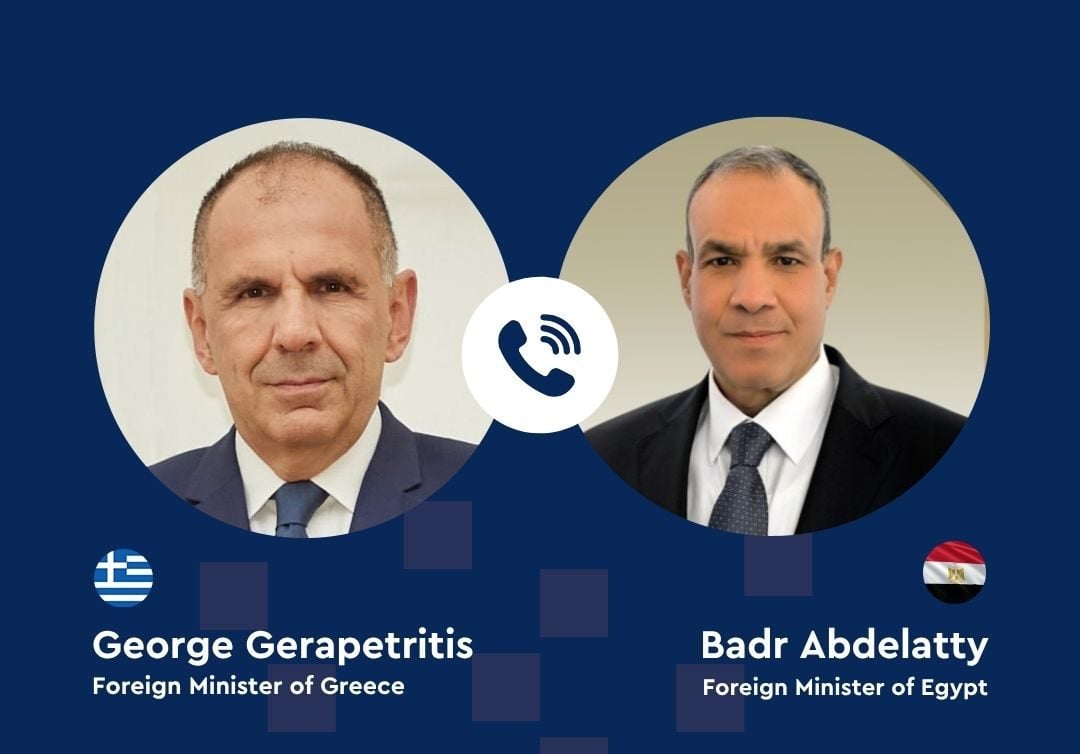 Τηλεφωνική επικοινωνία Γεραπετρίτη με Αιγύπτιο ΥΠΕΞ – Τι συζήτησαν