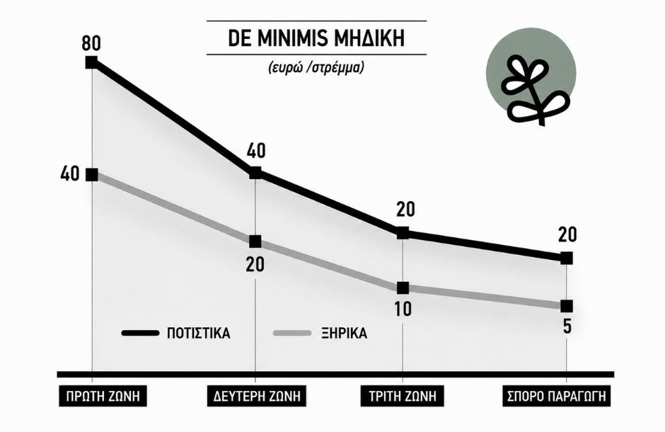 Σε αναμμένα κάρβουνα οι παραγωγοί μηδικής για συνδεδεμένες και τη de minimis στα τέλη Ιουνίου, ενώ το εμπόριο κινείται ακόμα χαμηλά