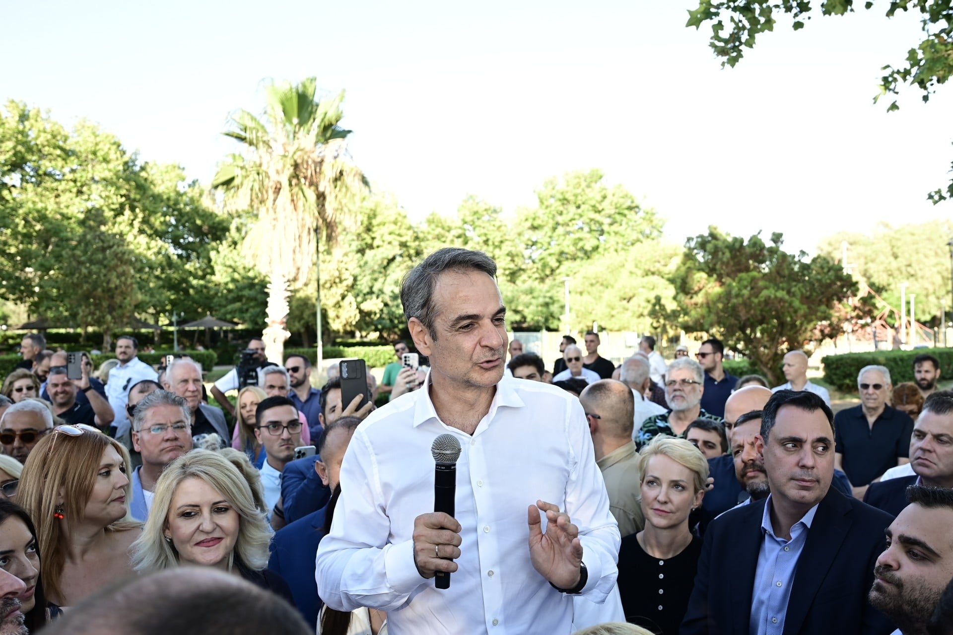 Επίθεση Μητσοτάκη κατά ΠΑΣΟΚ - ΕΛΑΣ: Ο «τζάμπα 1» συναγωνίζεται τον «τζάμπα 2»