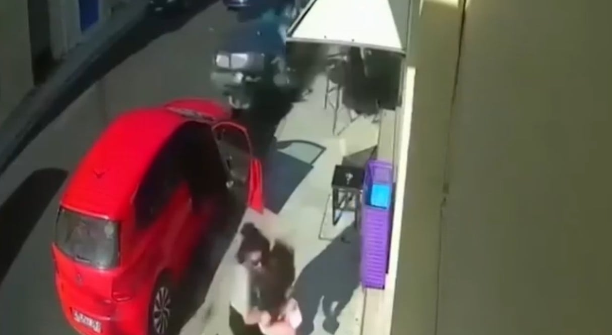 Σοκαριστικό βίντεο από τροχαίο στη Ναύπακτο