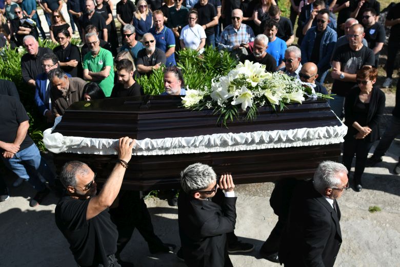 Βαρύ πένθος στην κηδεία του πρώην διεθνή ποδοσφαιριστή Μάριου Οικονόμου, που έφυγε από τη ζωή στα 33 χρόνια του – Δείτε εικόνες
