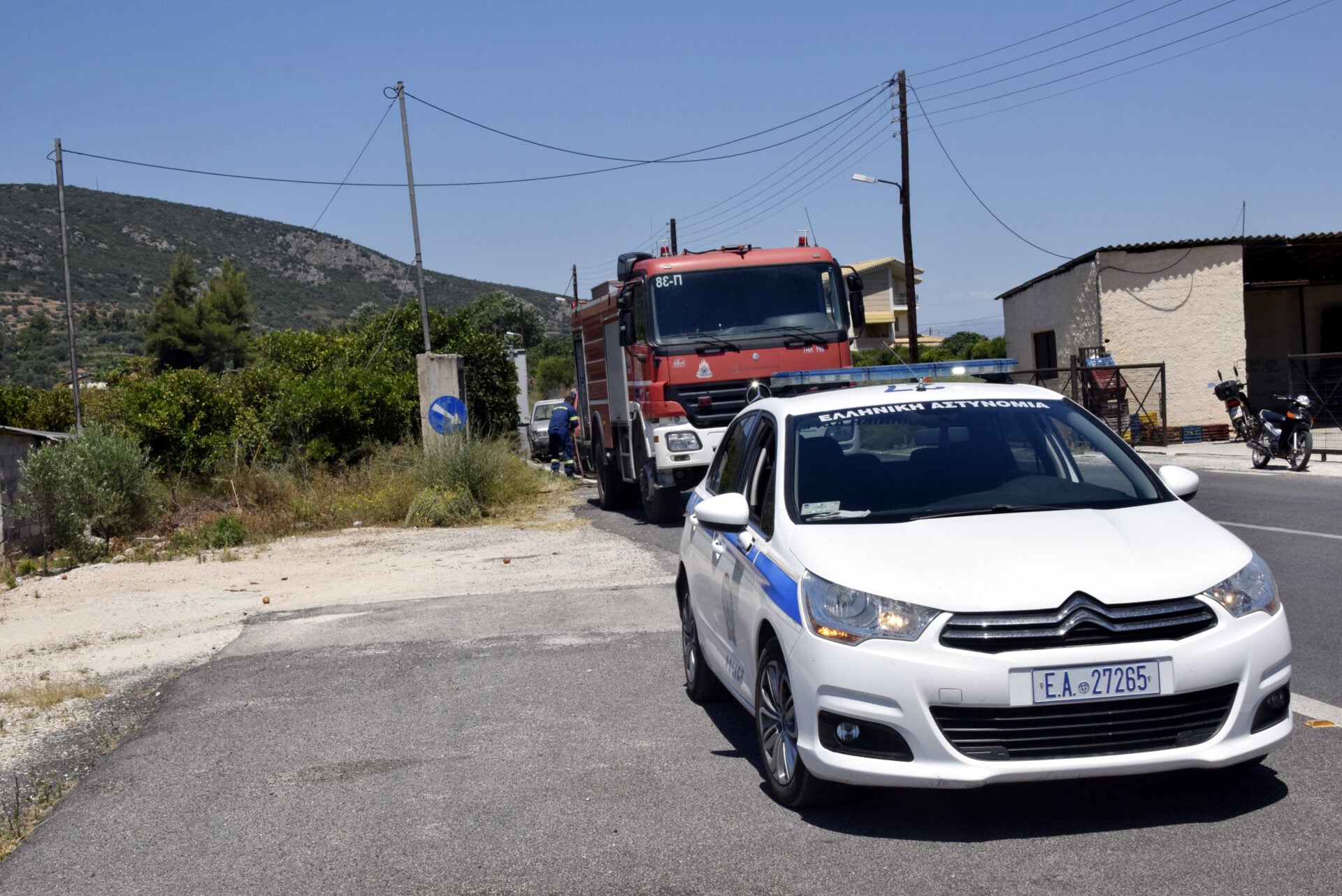 Σύλληψη για εμπρησμό από πρόθεση κατ’ εξακολούθηση στην Κερατέα Αττικής
