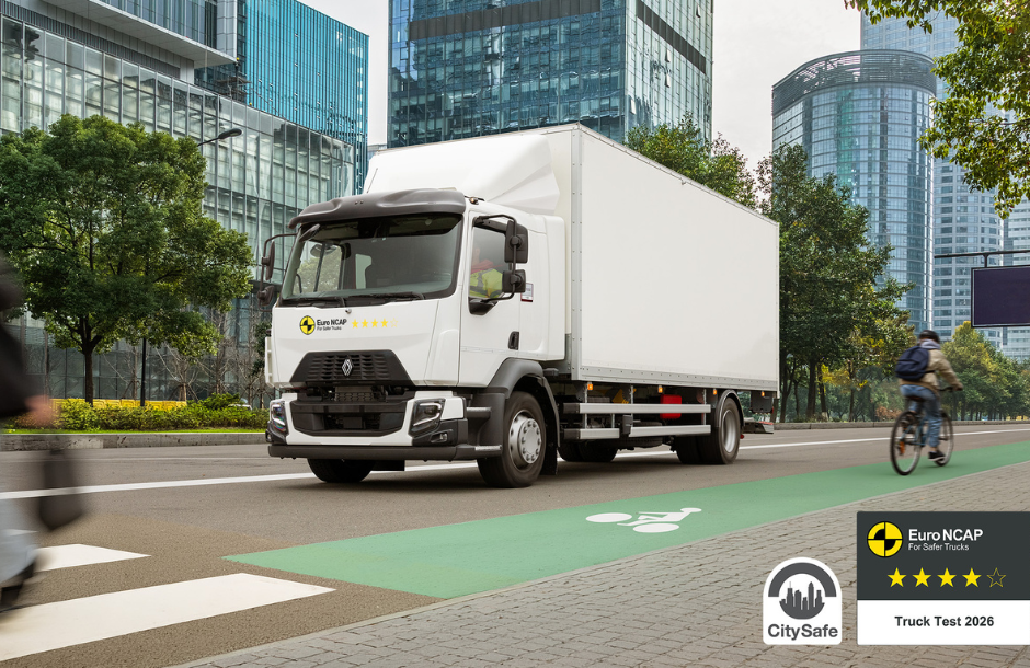 Υψηλά επίπεδα ασφάλειας για τα φορτηγά Renault Trucks D