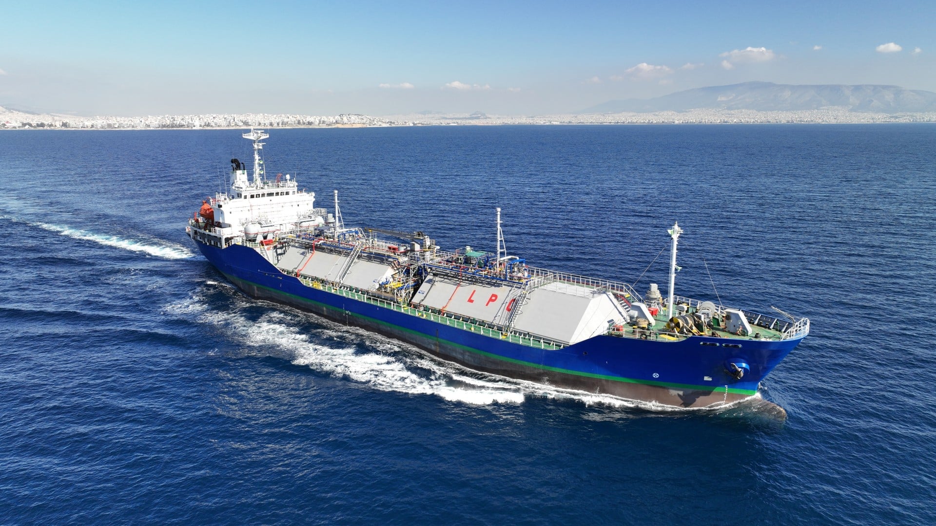 LPG shipping rates fall despite surge in exports