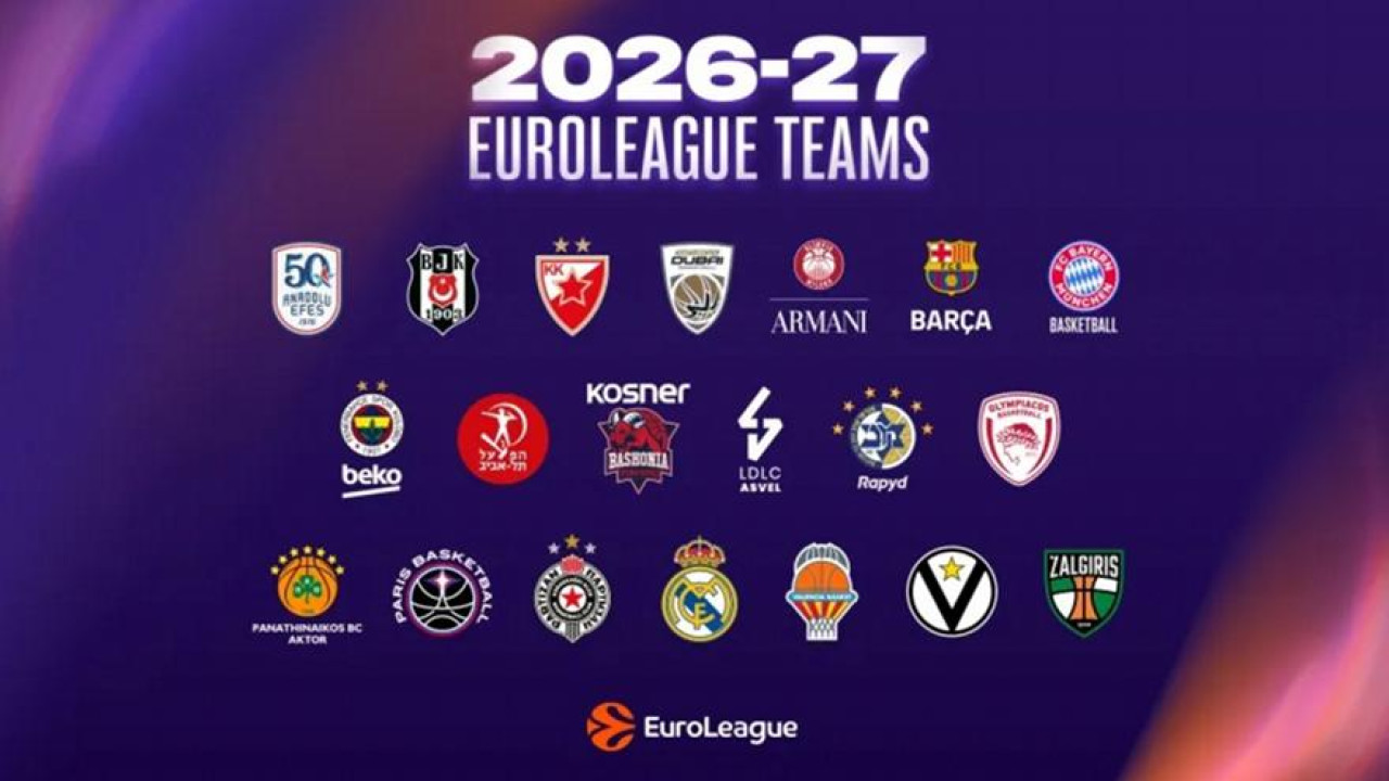 EuroLeague: Στις 24/9 το τζάμπολ της νέας σεζόν