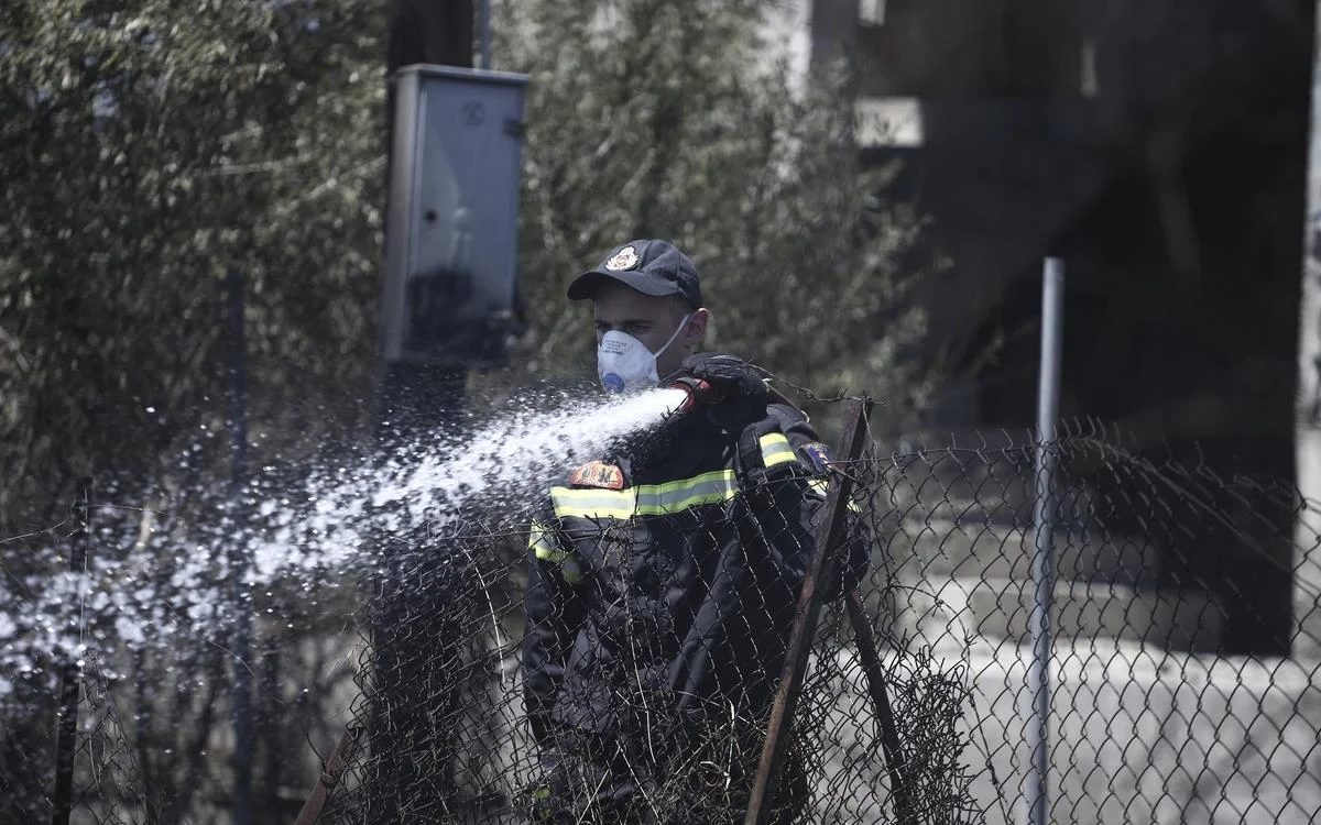 Πυρκαγιά σε Ζεφύρι-Αχαρνές: Χωρίς ενεργό μέτωπο