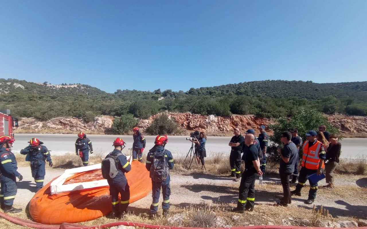 Συνολικά 245 Ευρωπαίοι πυροσβέστες κατά τη φετινή αντιπυρική περίοδο στην Ελλάδα