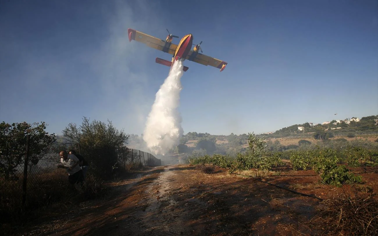 Λακωνία: Φωτιά τώρα στο Γύθειο