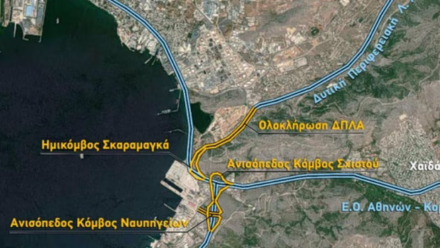 Έπεσαν οι υπογραφές για τον τριπλό κόμβο Σκαραμαγκά