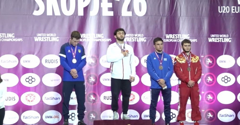 Ευρωπαϊκό πάλης Κ20: Χάλκινος και ο Κολιτσόπουλος