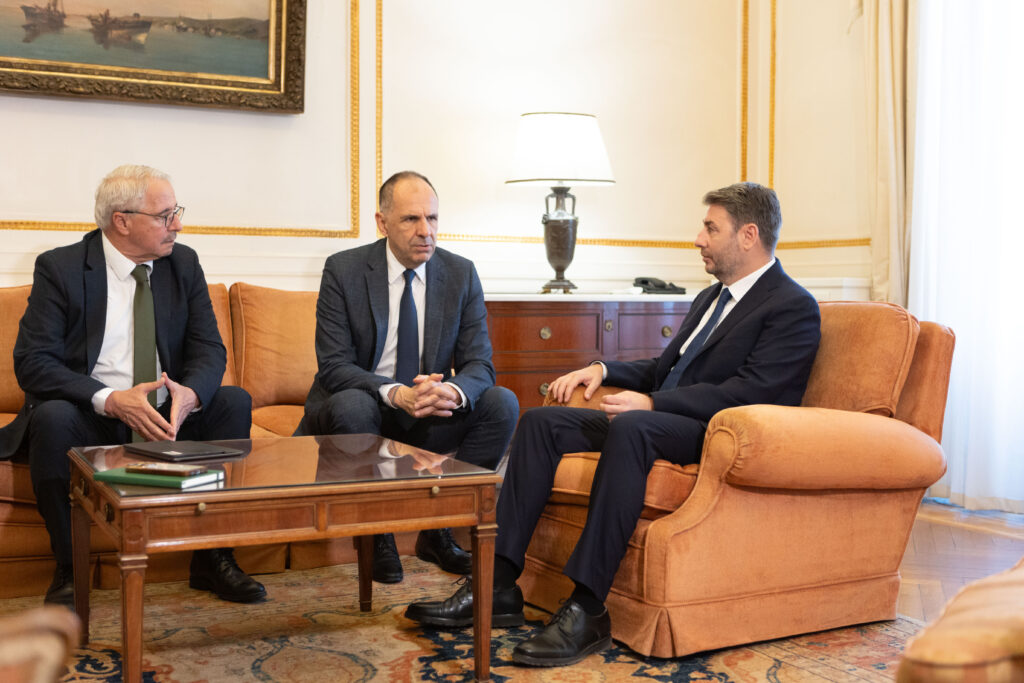 Ανδρουλάκης: Ο εκάστοτε ένοικος του Μαξίμου οφείλει να υπερασπίζεται τα κυριαρχικά μας δικαιώματα - Συναντήσεις με Γεραπετρίτη και Δένδια