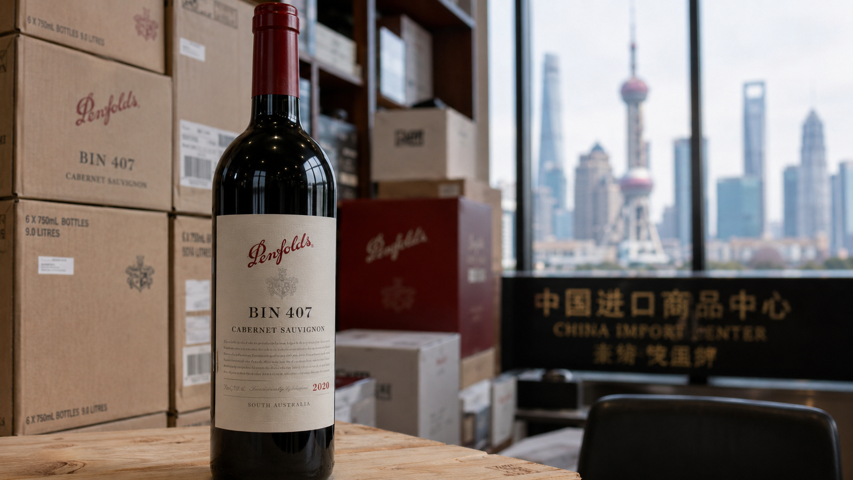 Η Penfolds παγώνει τις παραγγελίες του Bin 407 στην Κίνα για να συγκρατήσει τις τιμές