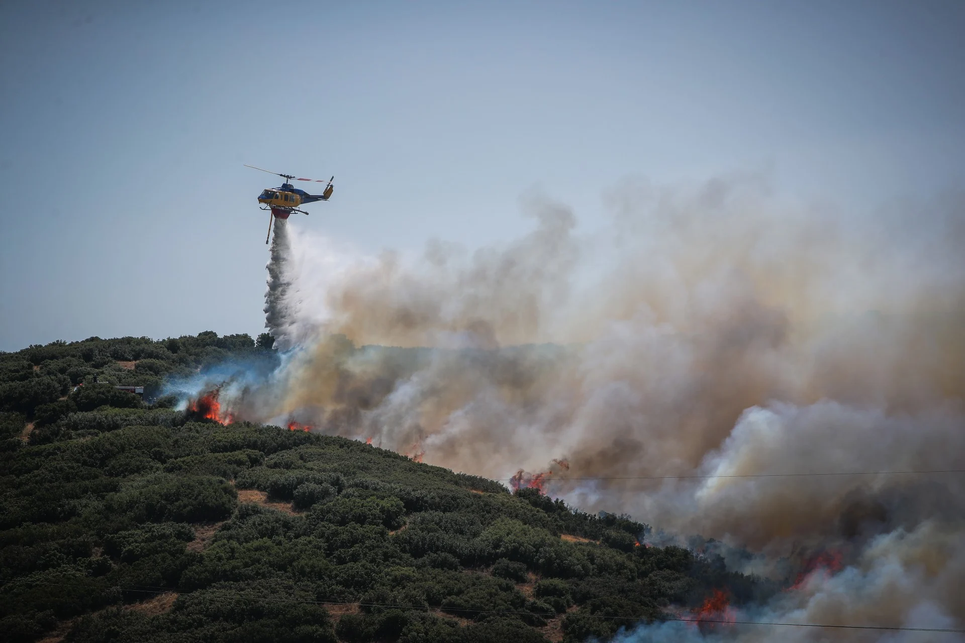 Φωτιά τώρα στην Πυλαία Θεσσαλονίκης