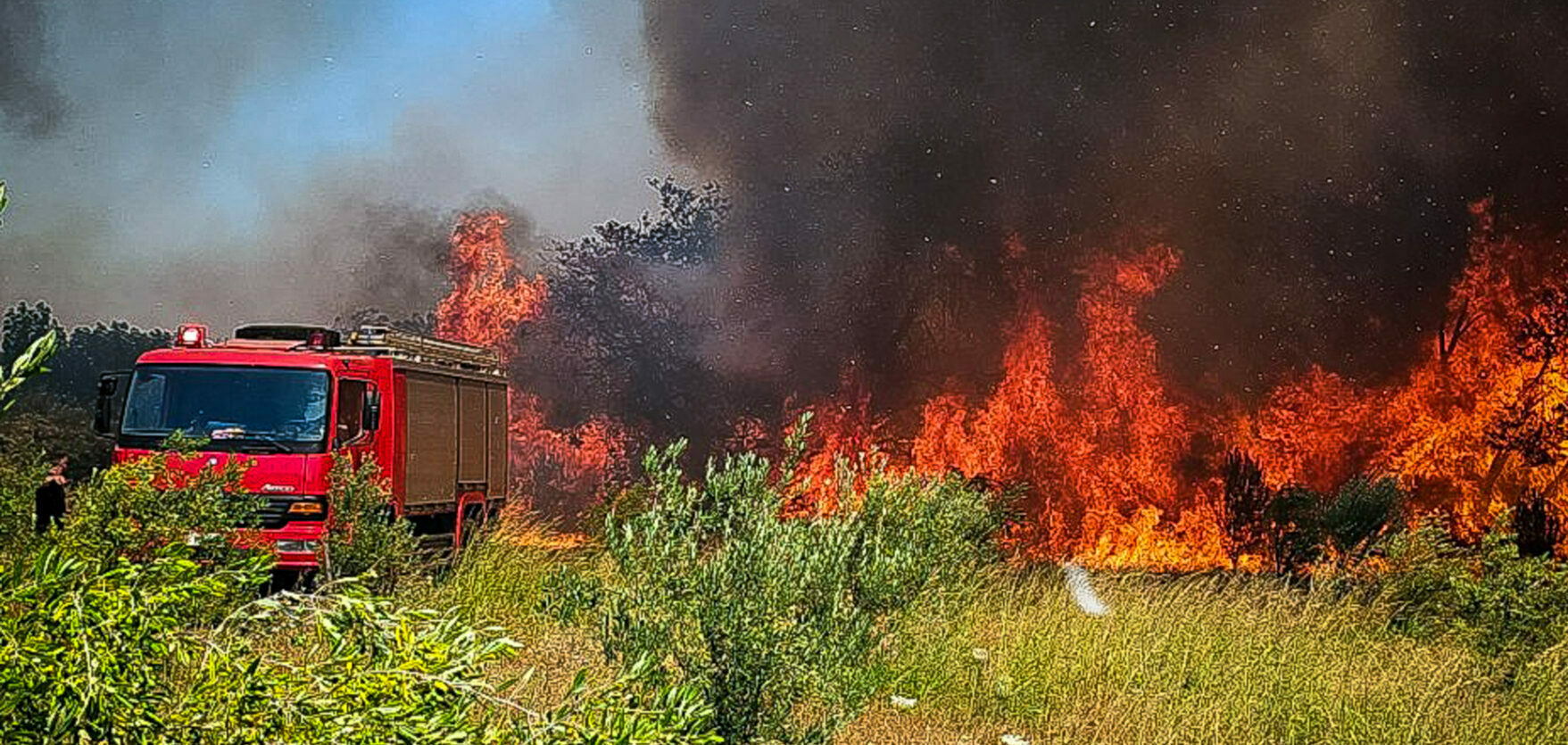 Φωτιά στο Αλιβέρι Εύβοιας: Εντολή απομάκρυνσης από Προφήτη Ηλία