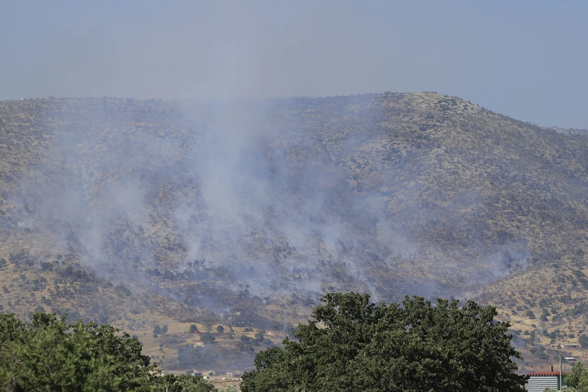Φωτιά τώρα στο Αρκαλοχώρι Ηρακλείου Κρήτης