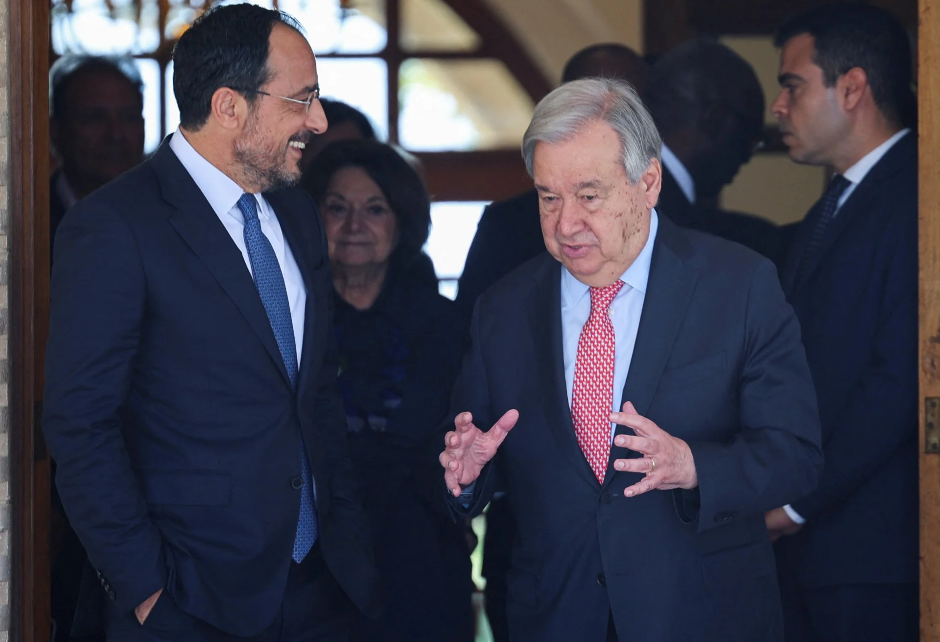Η επίσκεψή μου αποτελεί ισχυρή δέσμευση για επίλυση του Κυπριακού