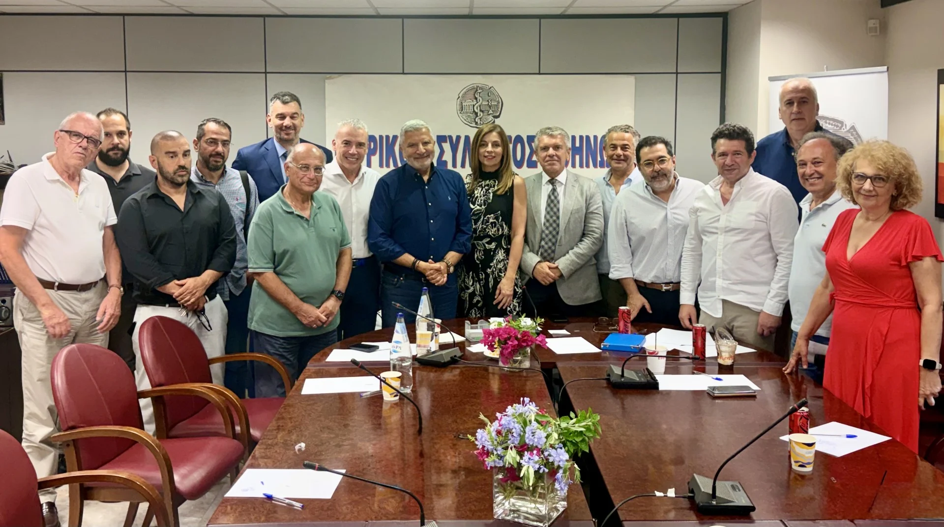 Συγκροτήθηκε σε σώμα το νέο ΔΣ του Ιατρικού Συλλόγου Αθηνών
