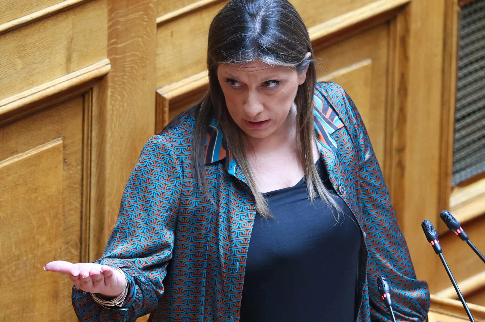 Ζ. Κωνσταντοπούλου: Πώς η ΝΔ κρατάει στους κόλπους της, τον μισογύνη και σεξιστή Δ. Κυριαζίδη;