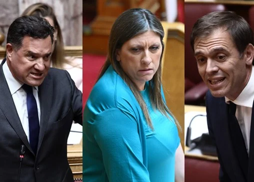 «Μετωπική» Γεωργιάδη-Κωνσταντοπούλου-Μάντζου με βαριές εκφράσεις