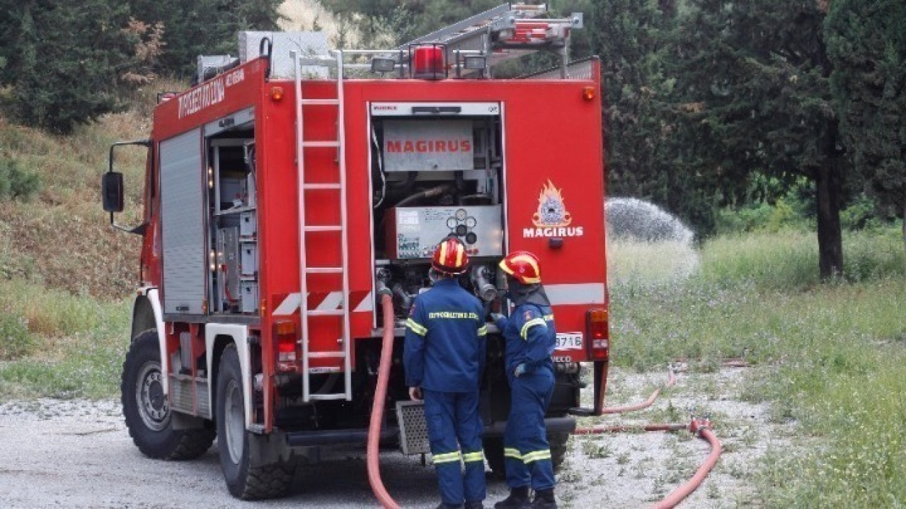 Από εργασίες η πυρκαγιά στη Θέρμη Θεσσαλονίκης - Μια σύλληψη για αμέλεια