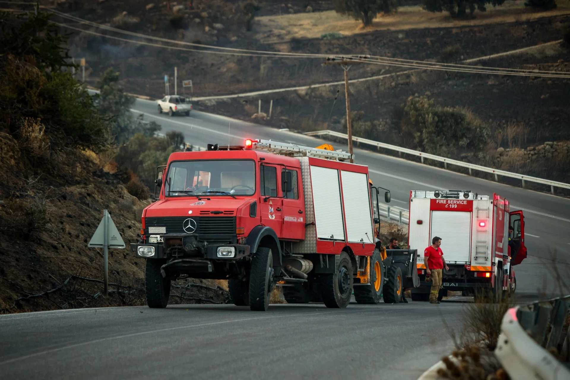 Μήνυμα 112 για απομάκρυνση κατοίκων