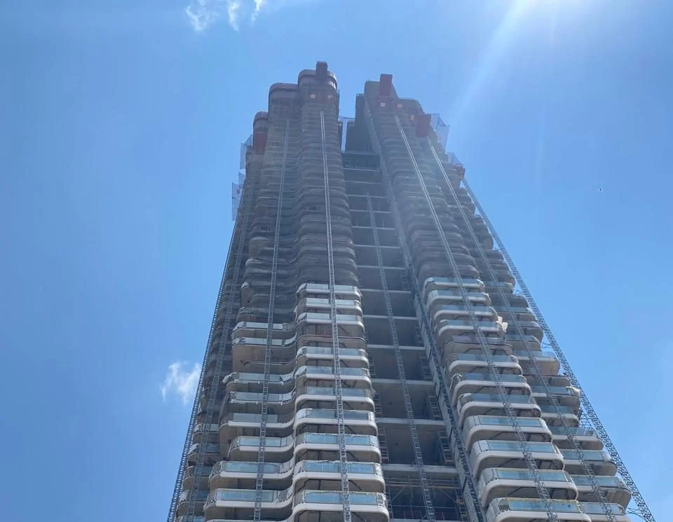 Greece's first skyscraper reaches full height at 200 metres