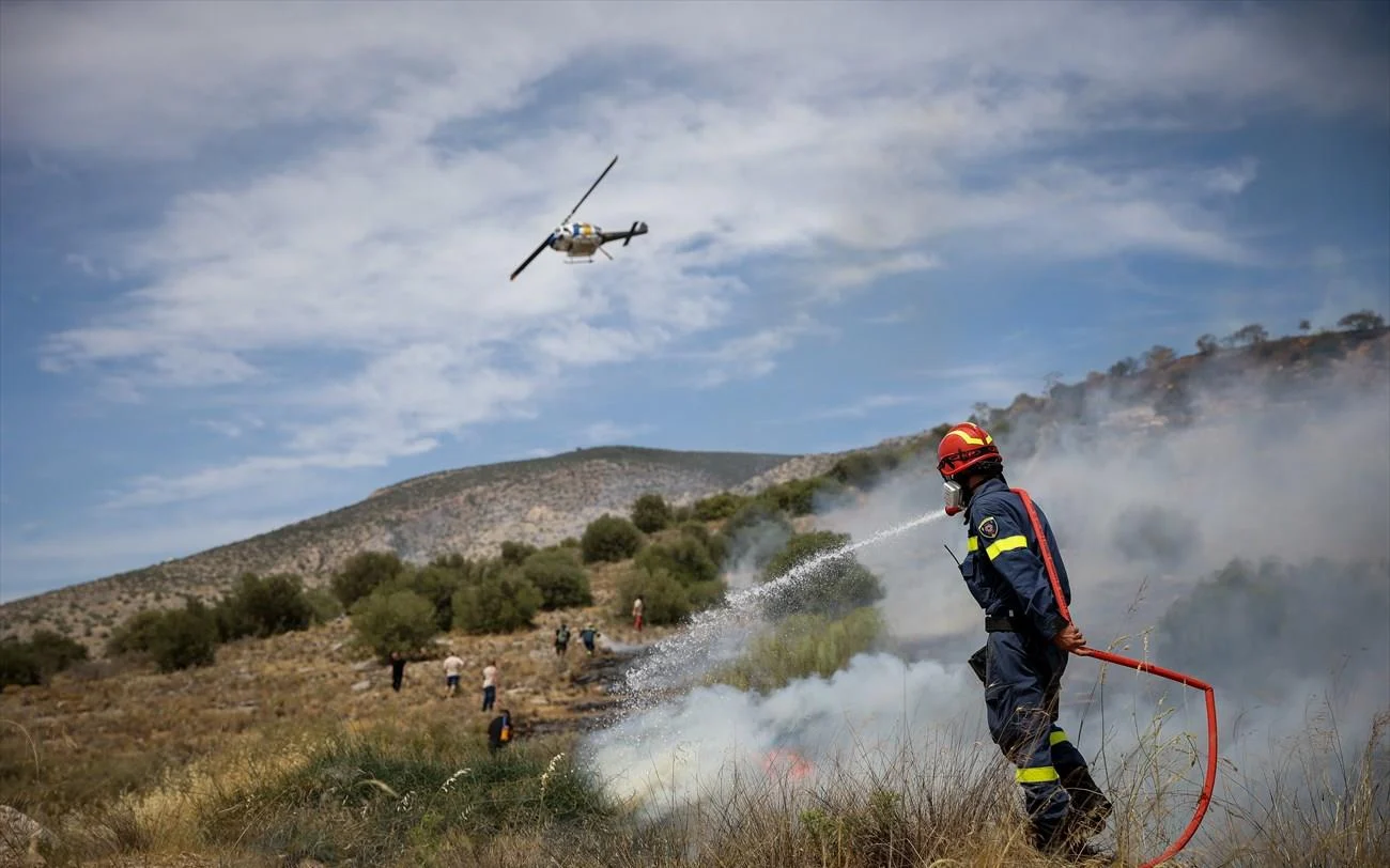 Φωτιά τώρα στα Ζωνιανά Ρεθύμνου