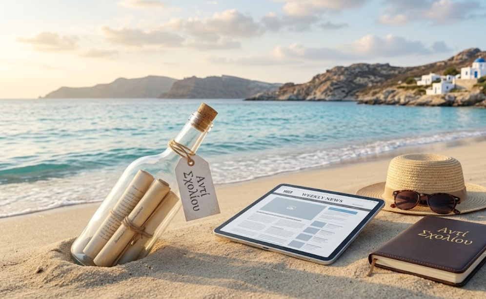 Αντί σχολίου - Ανασκόπηση 10.8.2026 έως 16.8.2026