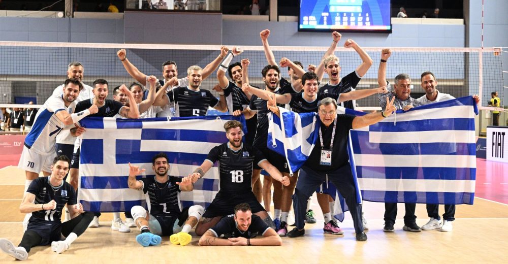 Μεσογειακοί αγώνες - βόλεϊ: Στον τελικό η Εθνική