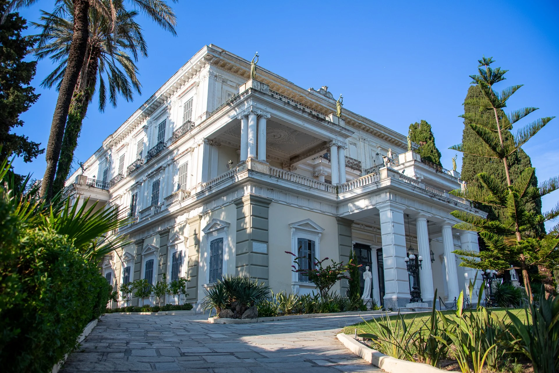 Διαγωνισμός για την αποκατάσταση και ανάδειξη του Αχιλλείου στην Κέρκυρα