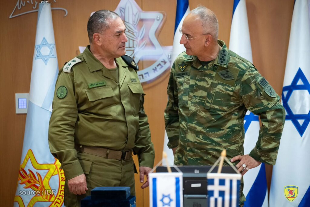 Στο Ισραήλ ο Αρχηγός ΓΕΕΘΑ, Στρατηγός Δημήτριος Χούπης